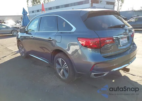2017 Acura Mdx z USA, uszkodzony, nr VIN 5FRYD4H3XHB041910